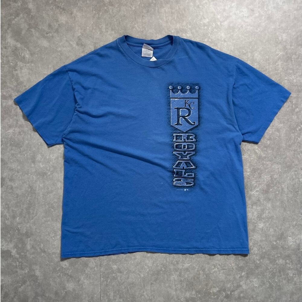 90s Vintage Kansas City Royals Blue T Shirt -XXL